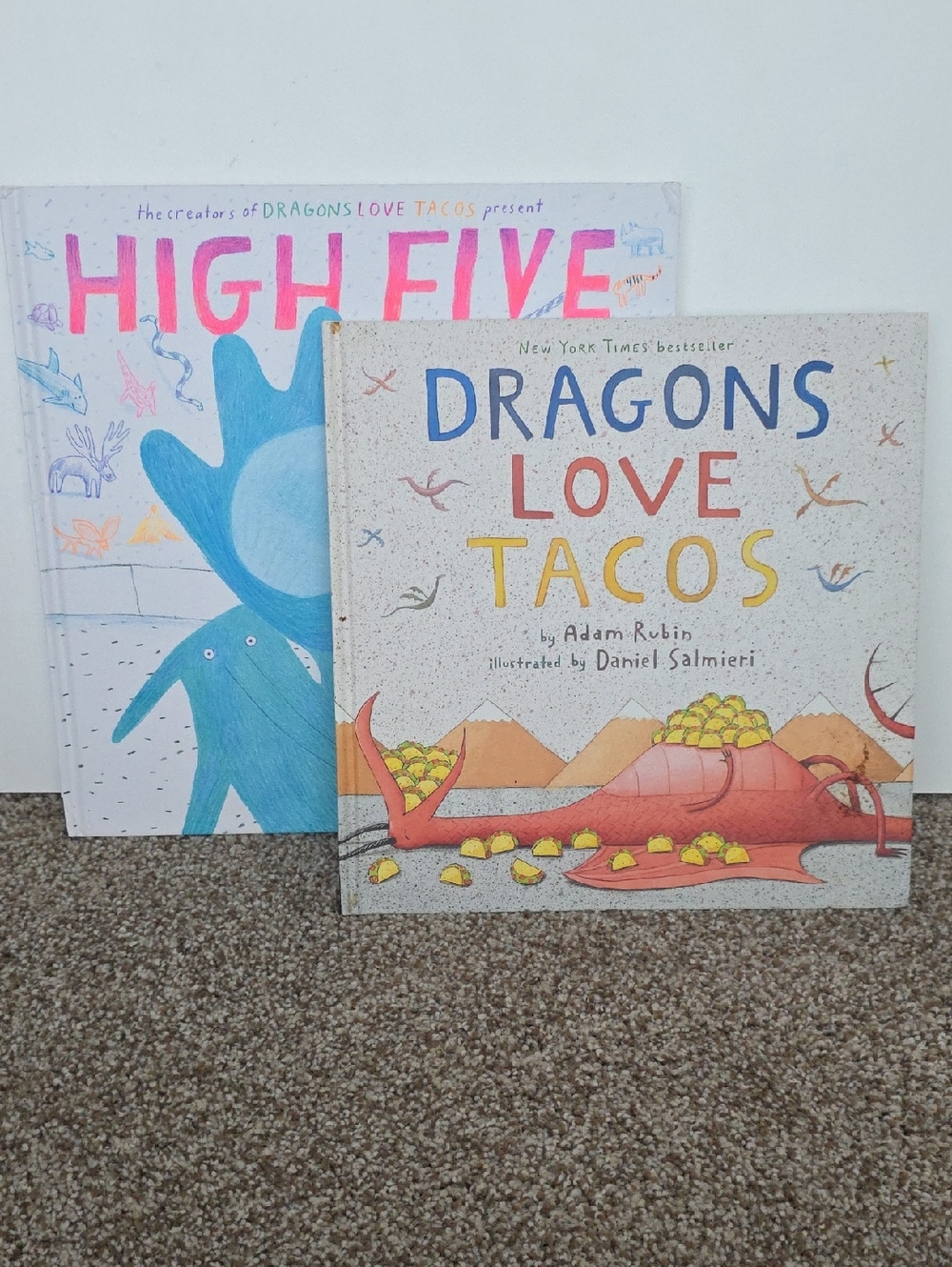 Dragons Love Tacos And High Five Hardcover Books By Adam Rubin